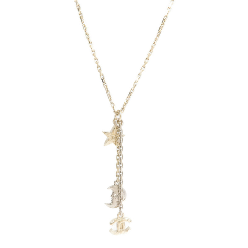 CHANEL 金屬Necklace項鍊-1