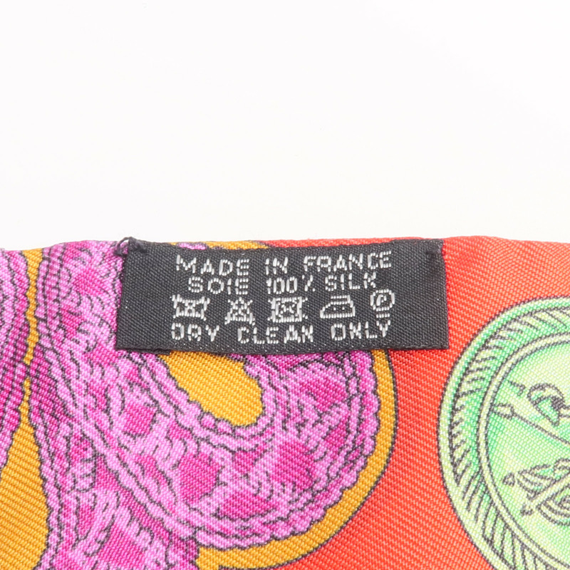 HERMES 絲質Twilly絲巾-6