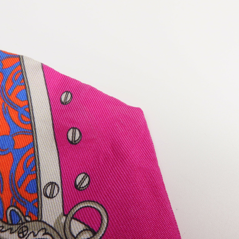 HERMES 絲質Twilly絲巾-7