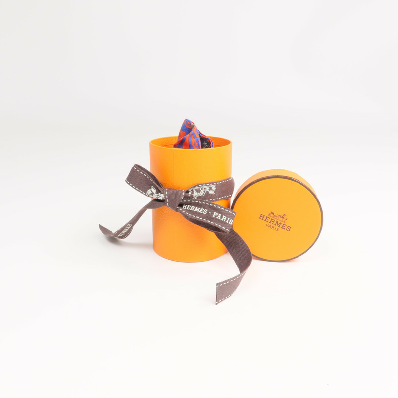 HERMES 絲質Twilly絲巾-8