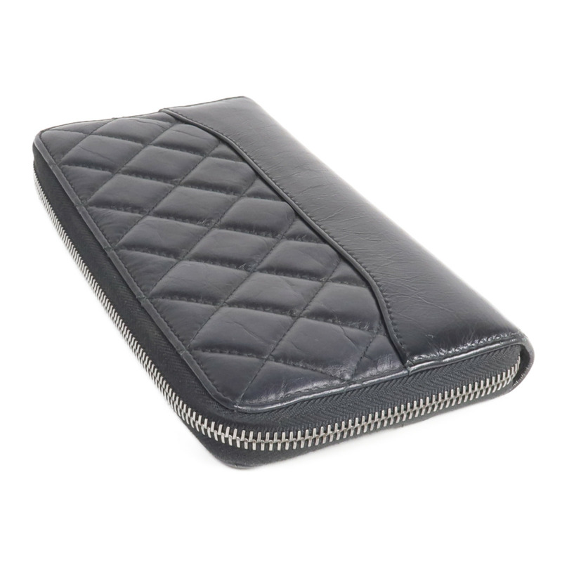 CHANEL 牛皮皮革Long Wallet長錢包-4