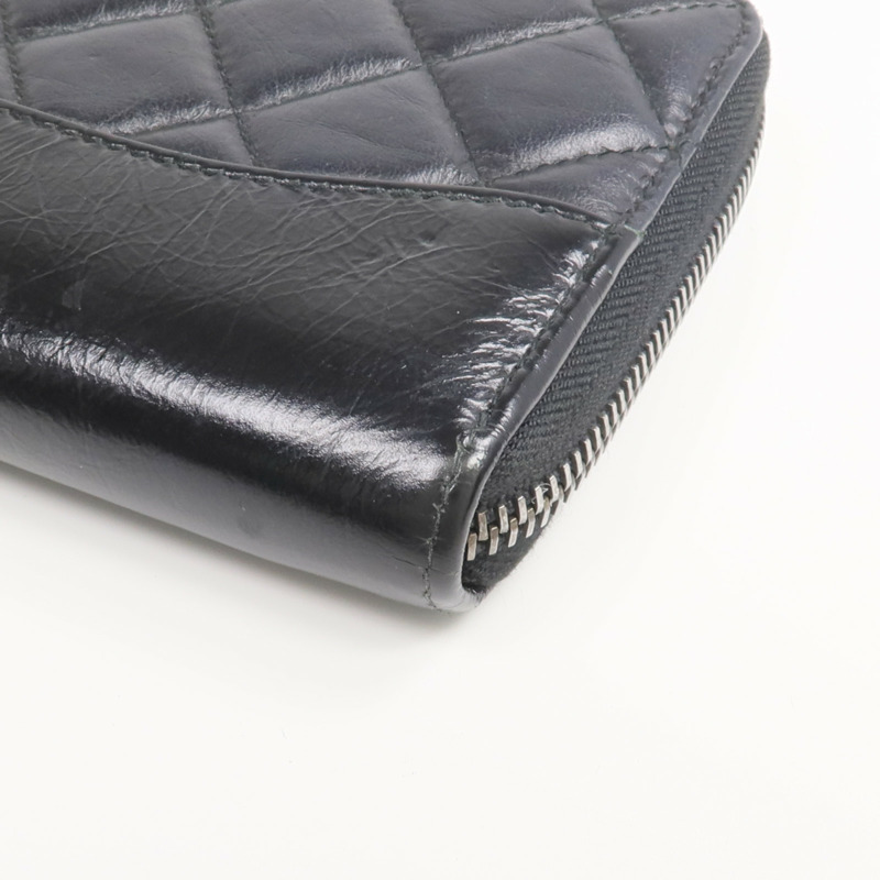 CHANEL 牛皮皮革Long Wallet長錢包-10