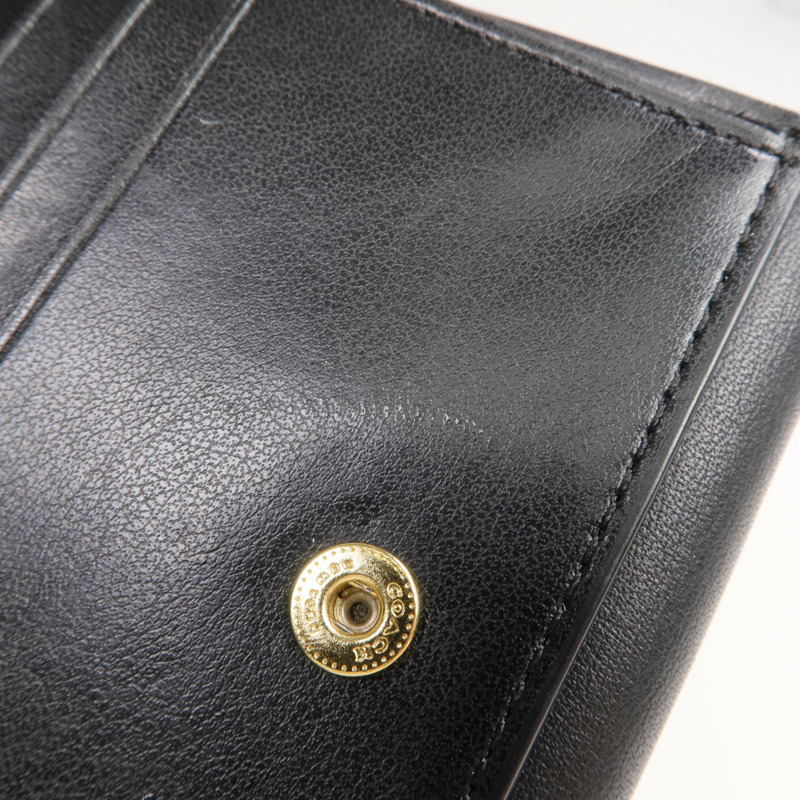 COACH 塗層帆布Georgie Small Wallet金扣錢包-15