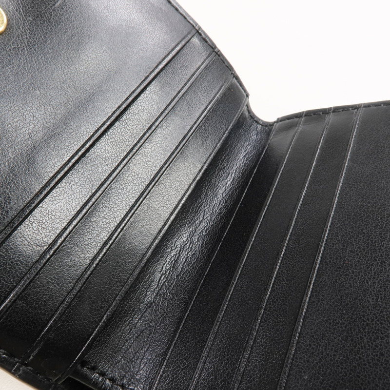 COACH 塗層帆布Georgie Small Wallet金扣錢包-18