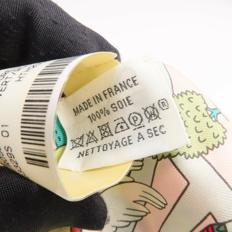 HERMES 絲質Twilly絲巾-6