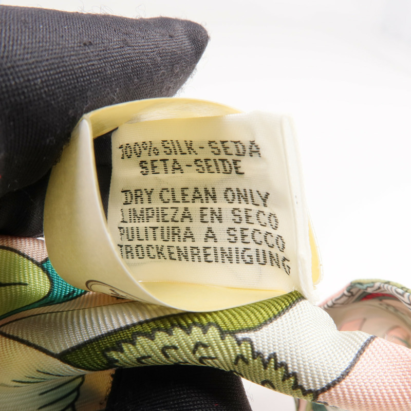 HERMES 絲質Twilly絲巾-7