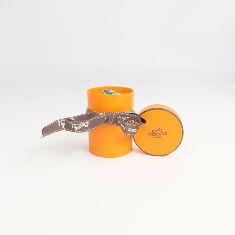 HERMES 絲質Twilly絲巾-8