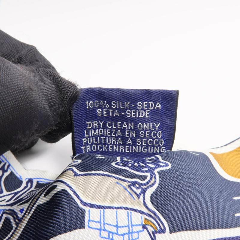 HERMES 絲質Twilly絲巾-7