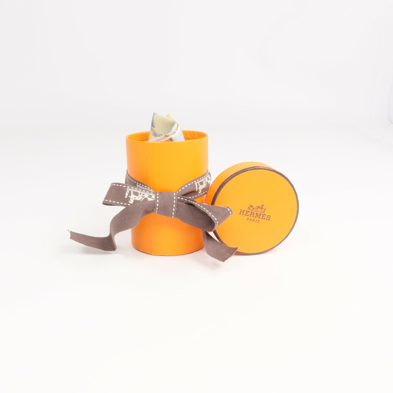 HERMES 絲質Twilly絲巾-8