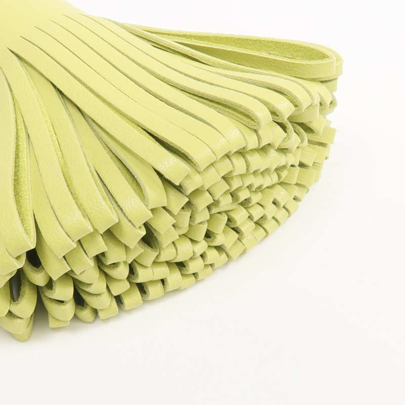 HERMES Milo皮革Carmen Charm金扣掛飾-4