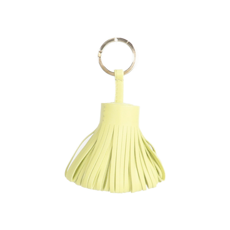 HERMES Milo皮革Carmen Charm金扣掛飾-6