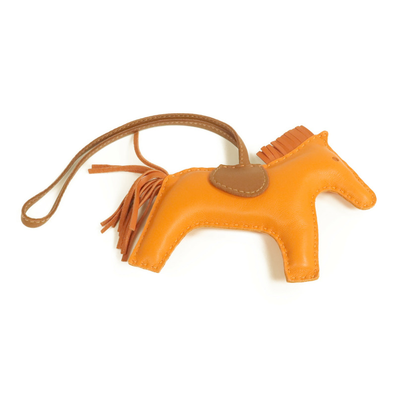 HERMES Milo皮革Rodeo MM掛飾-1