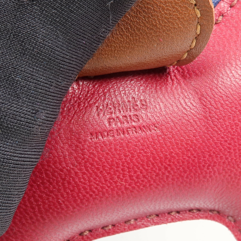 HERMES Milo皮革Rodeo PM掛飾-6