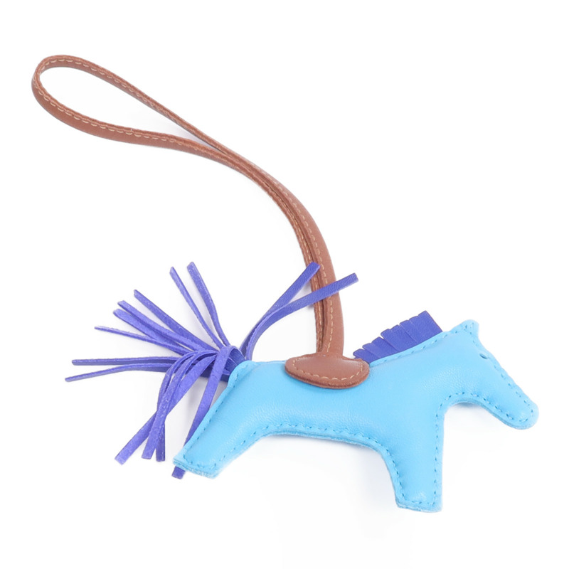 HERMES Milo皮革Rodeo PM掛飾-1