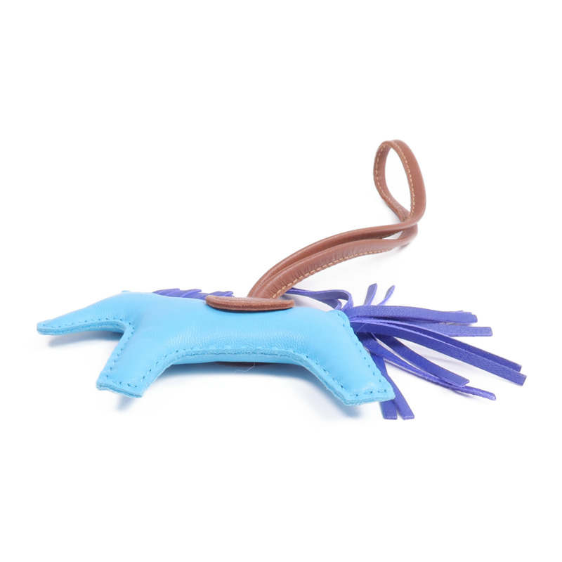 HERMES Milo皮革Rodeo PM掛飾-2