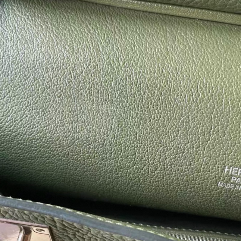 客人專拍✨ Hermes 愛馬仕 吉普賽 Jypsiere 31 V6叢林綠 框Q-8