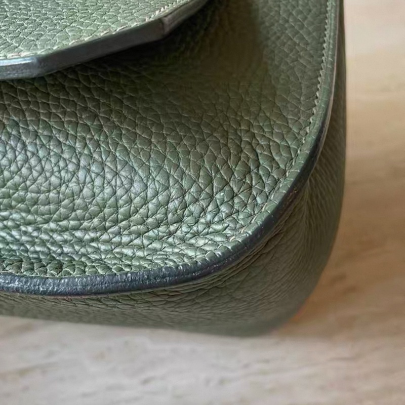 客人專拍✨ Hermes 愛馬仕 吉普賽 Jypsiere 31 V6叢林綠 框Q-16