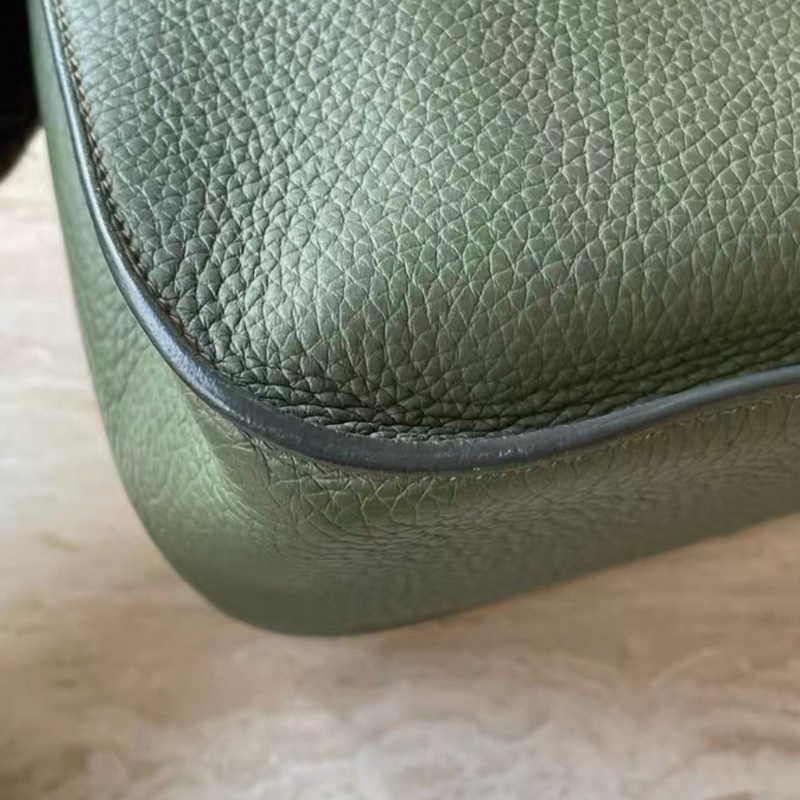 客人專拍✨ Hermes 愛馬仕 吉普賽 Jypsiere 31 V6叢林綠 框Q-17