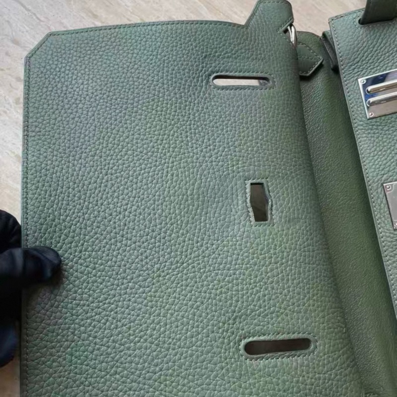 客人專拍✨ Hermes 愛馬仕 吉普賽 Jypsiere 31 V6叢林綠 框Q-27