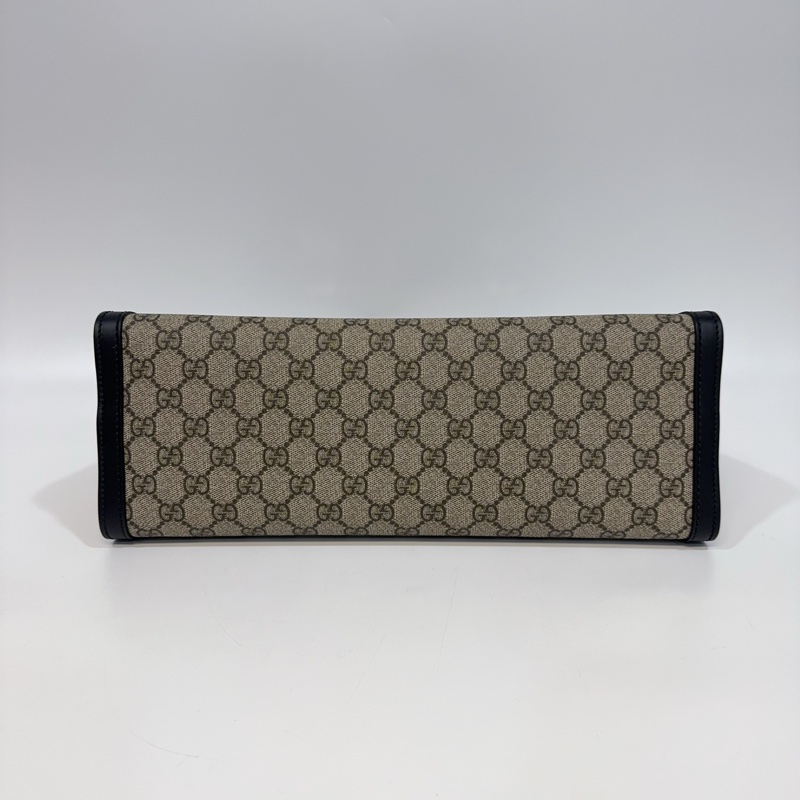 Gucci原花拼黑邊padlock gg 中型肩背包-6