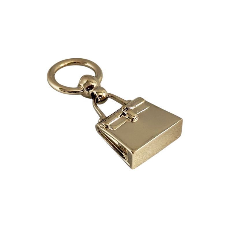 HERMES *送無品牌頸鏈* Kelly 絲巾扣 掛飾-9