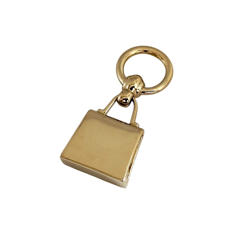 HERMES *送無品牌頸鏈* Kelly 絲巾扣 掛飾-10