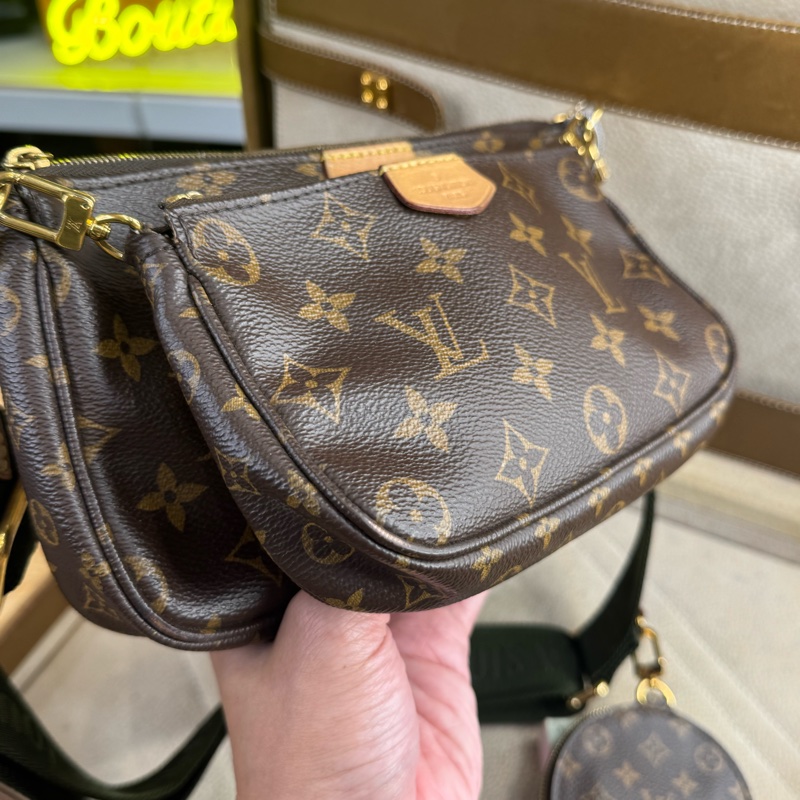 上架中🔑Louis Vuitton 老花三合一麻將包-3
