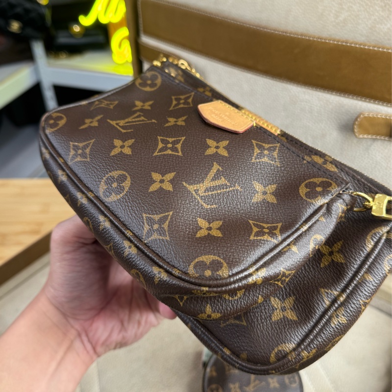 上架中🔑Louis Vuitton 老花三合一麻將包-4