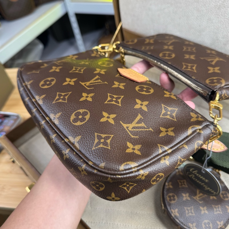 上架中🔑Louis Vuitton 老花三合一麻將包-7