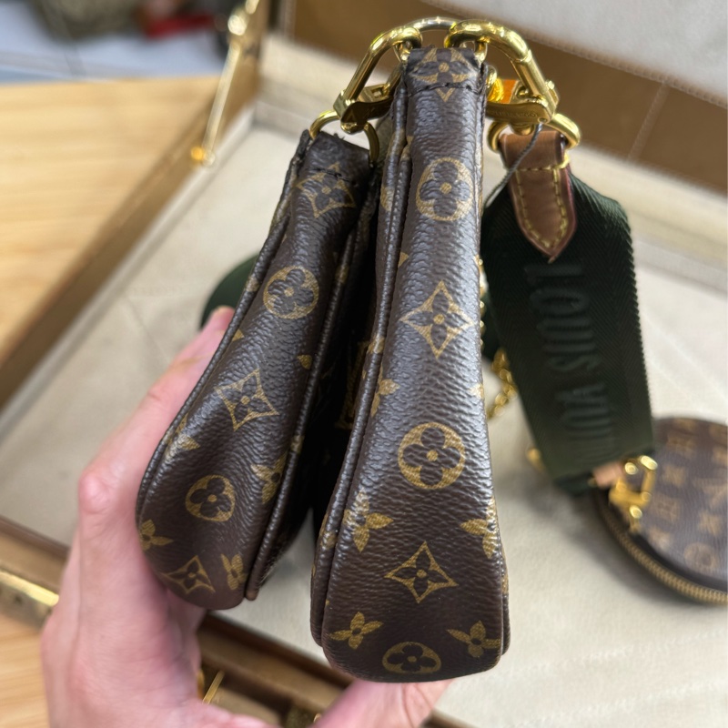 上架中🔑Louis Vuitton 老花三合一麻將包-10