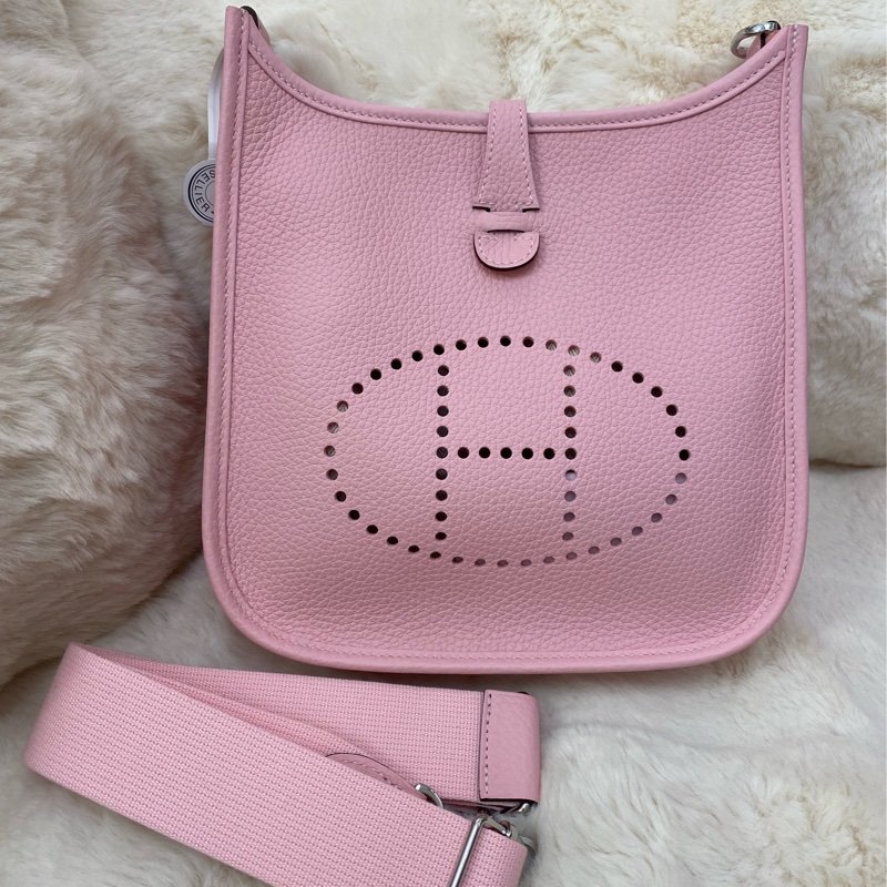 Eve23 櫻花粉紅 銀扣-0