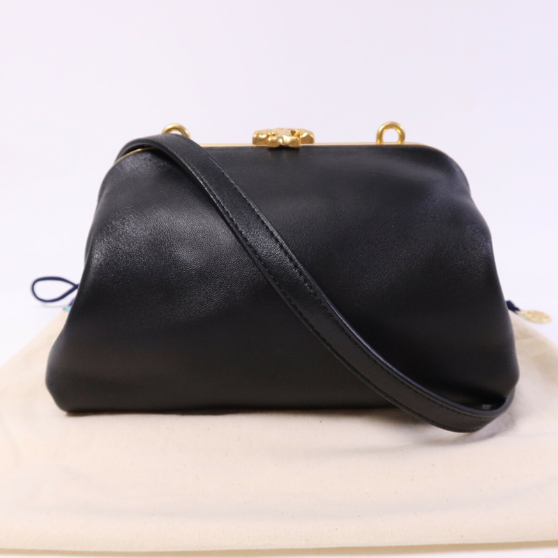 Tory Burch 羊皮皮革Shoulder Bag金扣肩背袋-9