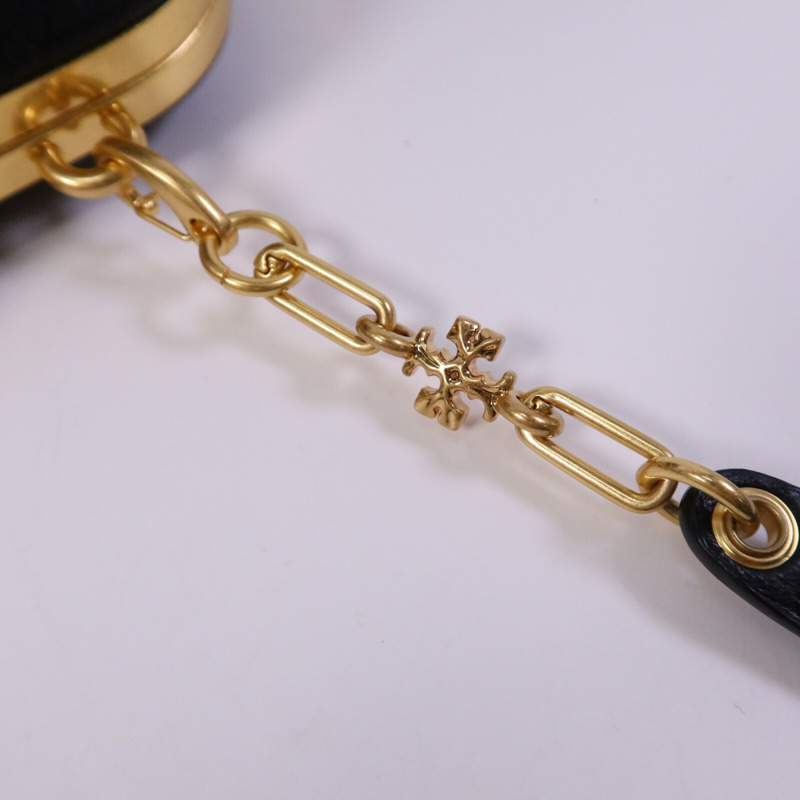 Tory Burch 羊皮皮革Shoulder Bag金扣肩背袋-14