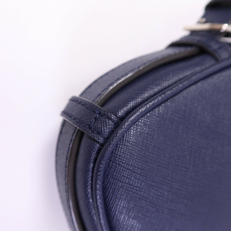 BALLY 牛皮皮革Shoulder Bag銀扣肩背袋-13