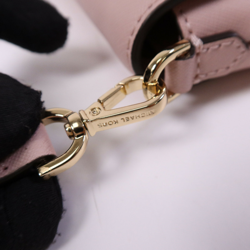 Michael Kors 牛皮皮革Shoulder Bag金扣肩背袋-6