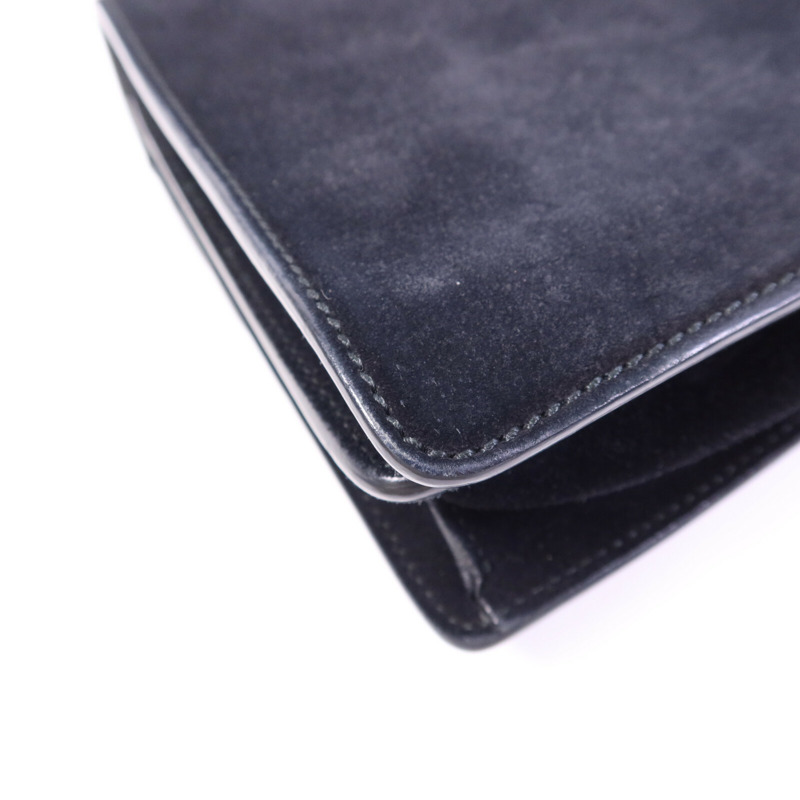 GUCCI 牛皮/麂皮皮革Dionysus銀扣鏈帶肩背袋-13