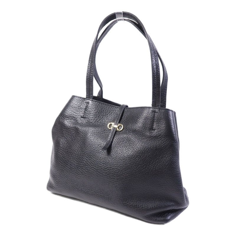 Salvatore Ferragamo 牛皮皮革Shoudler Bag金扣肩背袋-2