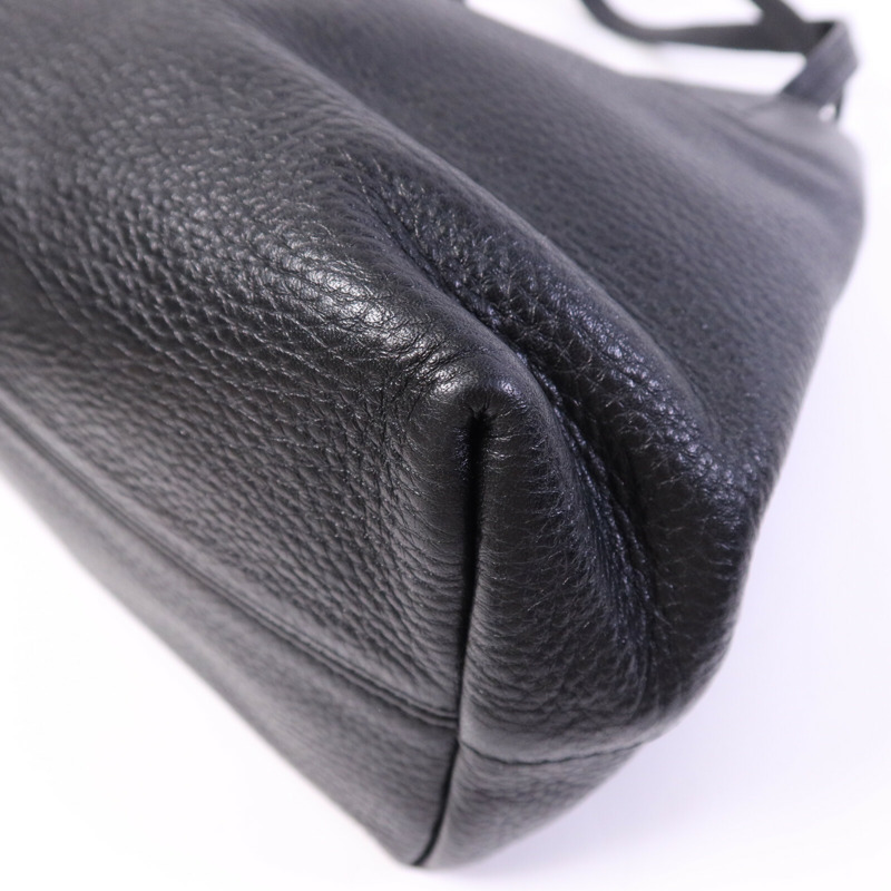 Salvatore Ferragamo 牛皮皮革Shoudler Bag金扣肩背袋-8