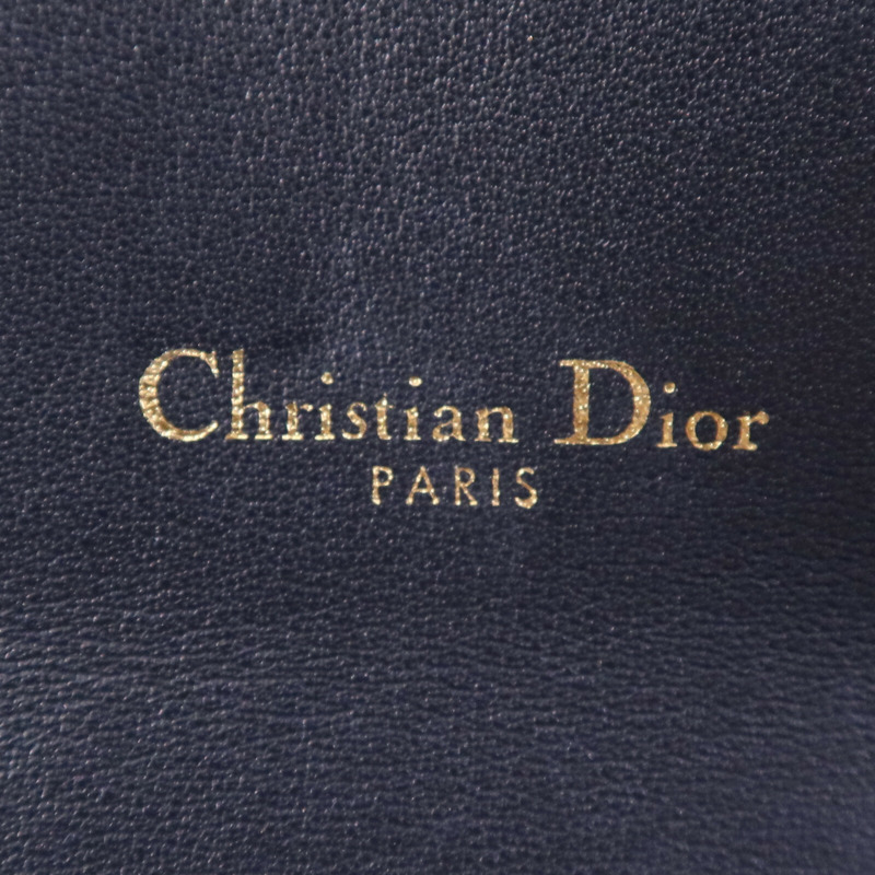 Dior 帆布Dior Oblique金扣鏈帶肩背袋-5