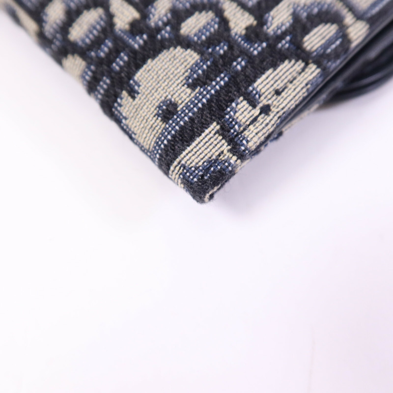 Dior 帆布Dior Oblique金扣鏈帶肩背袋-11