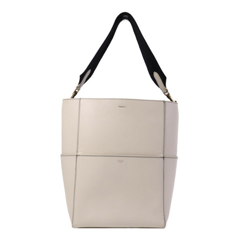 CELINE 牛皮皮革Sangle Bucket金扣手挽袋