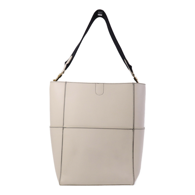 CELINE 牛皮皮革Sangle Bucket金扣手挽袋-1