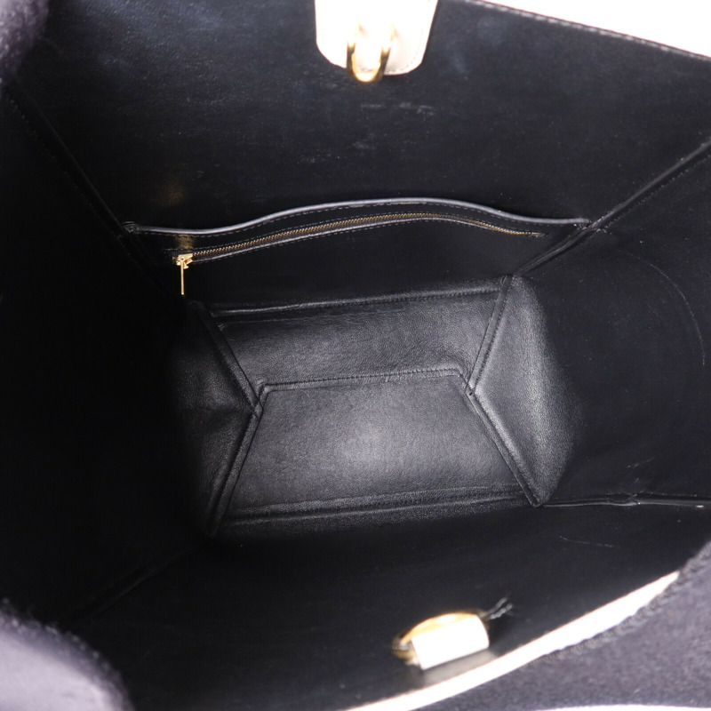 CELINE 牛皮皮革Sangle Bucket金扣手挽袋-4