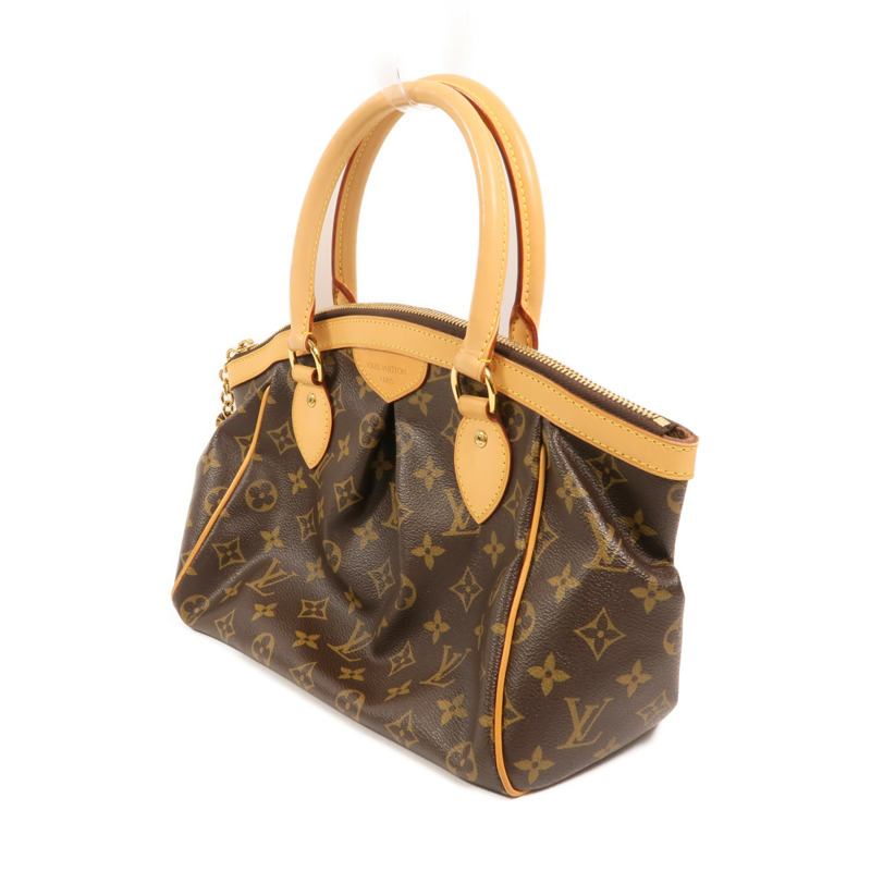 LOUIS VUITTON Monogram Tivoli PM金扣手挽袋-2