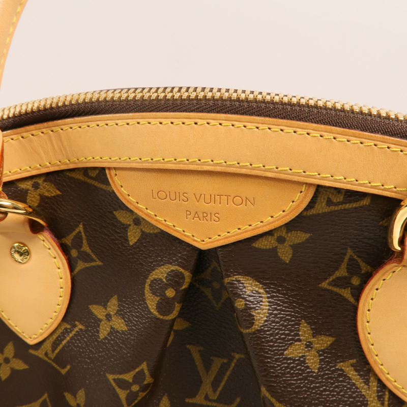 LOUIS VUITTON Monogram Tivoli PM金扣手挽袋-13