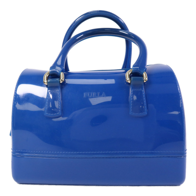 Furla PVC Candy Cookie S Sachel金扣手挽袋-1