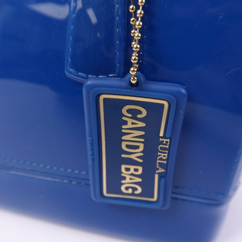 Furla PVC Candy Cookie S Sachel金扣手挽袋-7