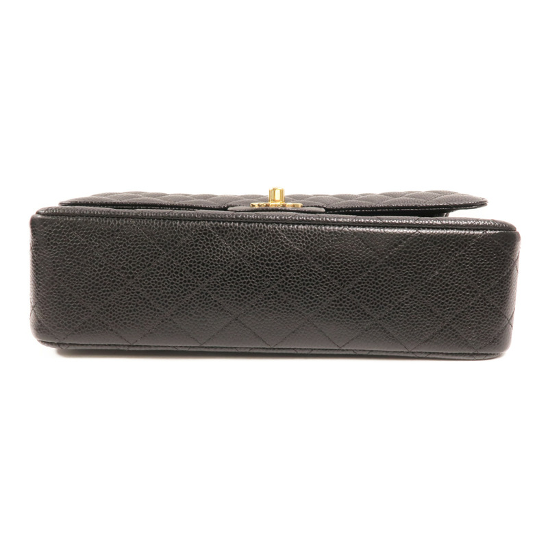 CHANEL 牛皮皮革Classic 25金扣鏈帶肩背袋-3