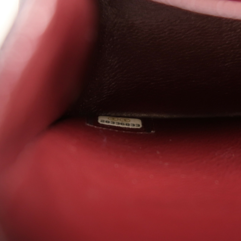 CHANEL 牛皮皮革Classic 25金扣鏈帶肩背袋-6