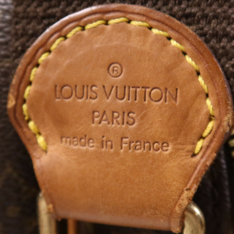 LOUIS VUITTON Monogram Reporter GM金扣肩背袋-6